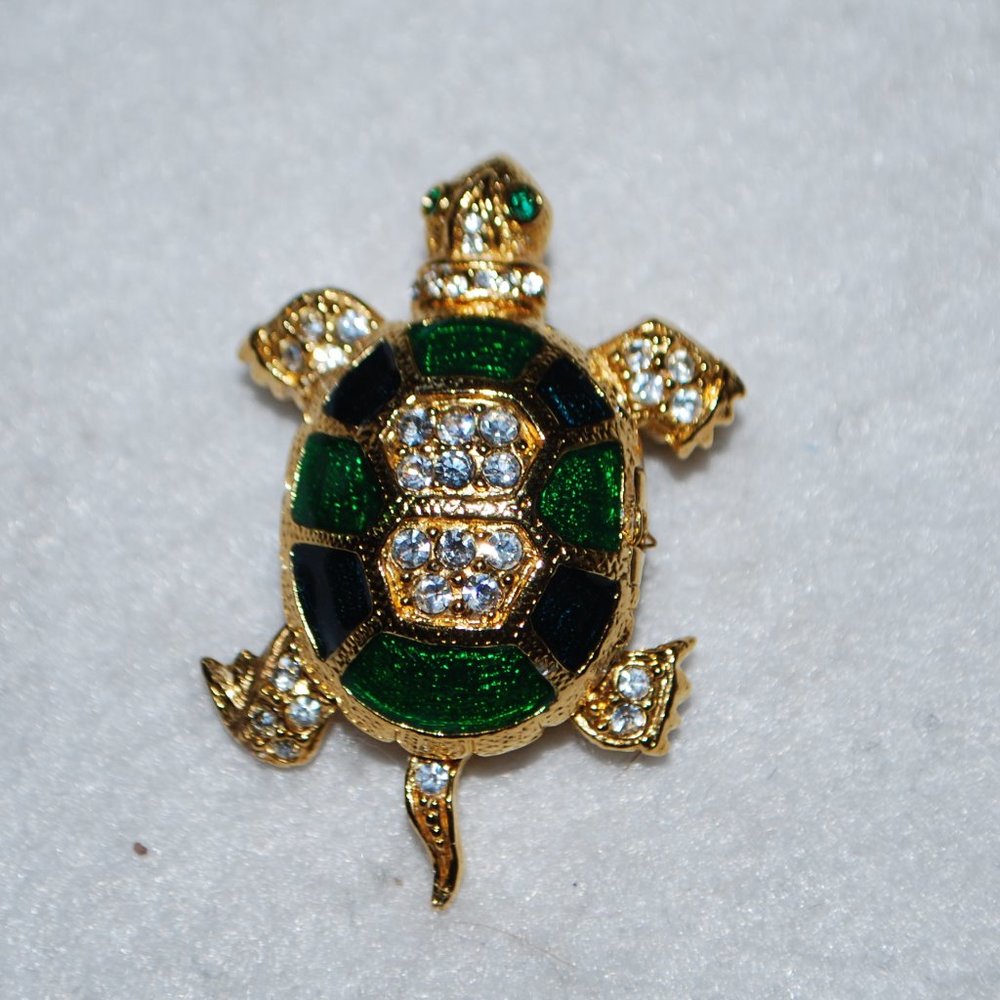 Turtle Watch/Pin - Cute!